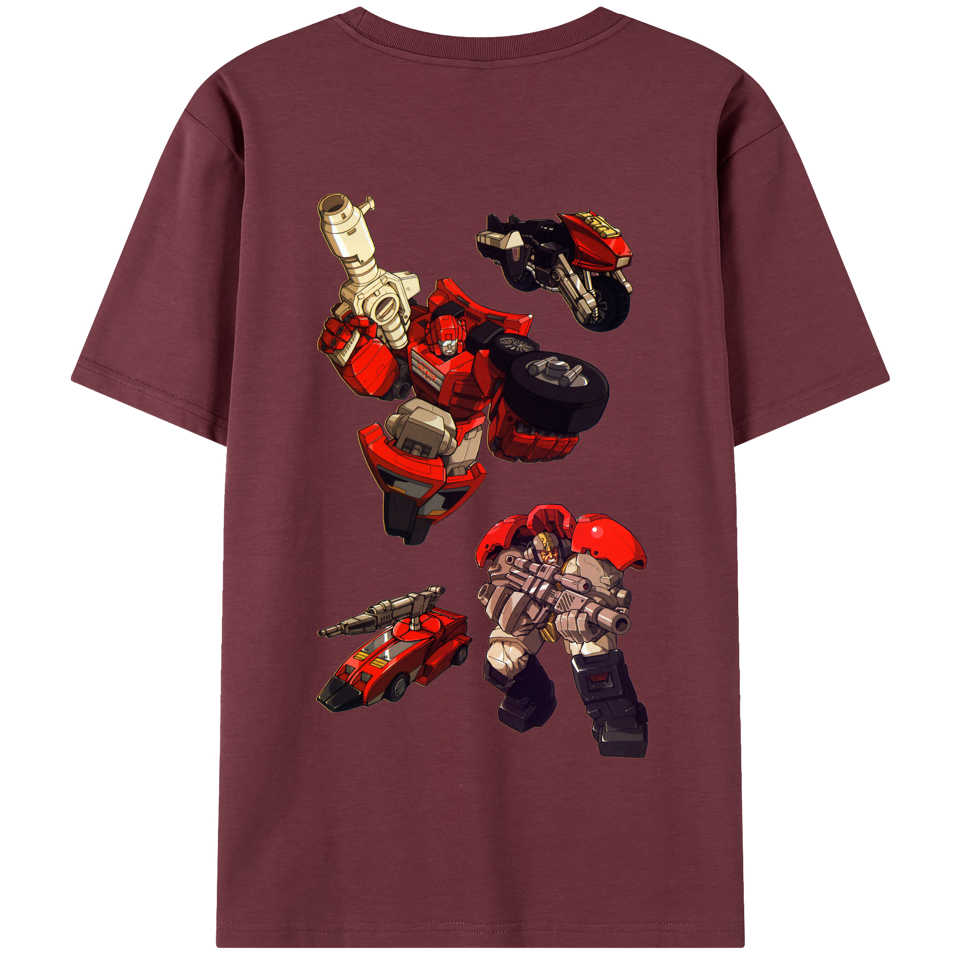 （画像用）  綿100％半袖Tシャツ（背面プリント）